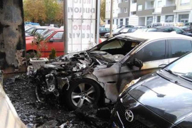 Gorio automobil u Trebinju