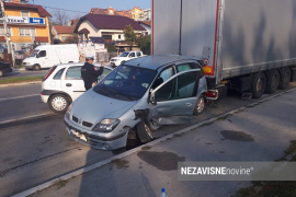 Težak sudar četiri auta i kamiona na banjalučkom tranzitu, ima ...