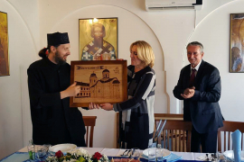 Cvijanovićeva posjetila manastir Sveti Nikola na Ozrenu