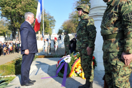 Princ Aleksandar Karađorđević na obilježavanju kraja Velikog rata