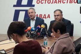 Borenović: Nećemo izdati narod koji je glasao za nas
