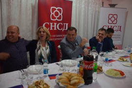 Dodik: Bez banjalučkog SNSD-a uspjeh na izborima ne bi bio ovoliki