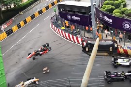 Stravična nesreća na trci Formule 3