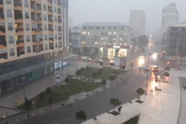 Jako nevrijeme u Podgorici, poplavljene ulice