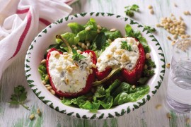 Vegetarijanske punjene paprike