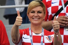 Kolinda opet obukla dres i zapjevala