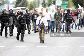 Borci se okupili ispred zgrade Parlamenta FBiH