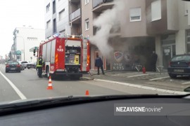 Požar u kancelariji u Banjaluci