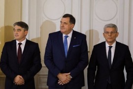 Komšić i Džaferović osudili prijetnje Dodiku