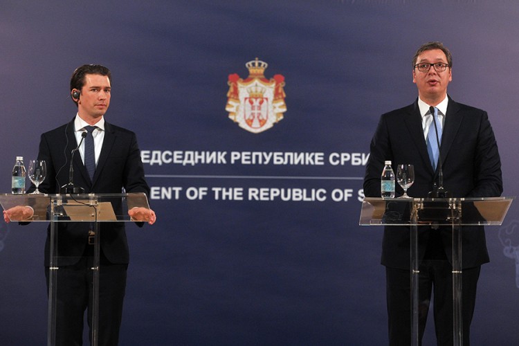 Sastali se Vučić i Kurc: Austrija podržava svako rješenje kosovskog pitanja