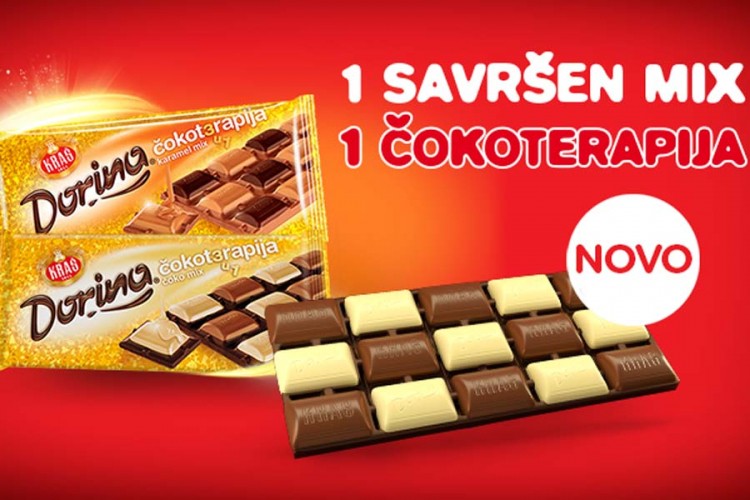 Nove Dorina čokoterapije 3u1 - karamel mix i čoko mix