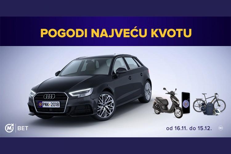 MOZZART nagradna igra: Pogodi najveću kvotu