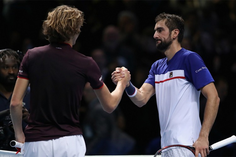 Zverev nadigrao Čilića u prvom kolu ATP Finalsa