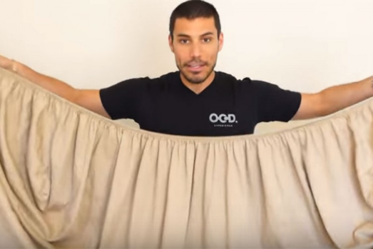Kako da za 30 sekundi složite posteljinu sa lastišem?