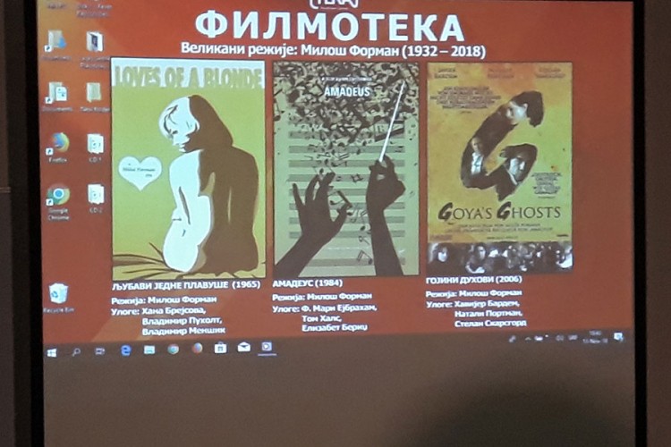Prikazan film "Ljubavi jedne plavuše" Miloša Formana