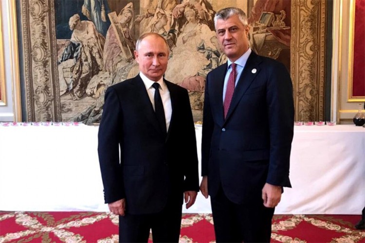 Prva reakcija Kremlja: Šta je Putin rekao Tačiju