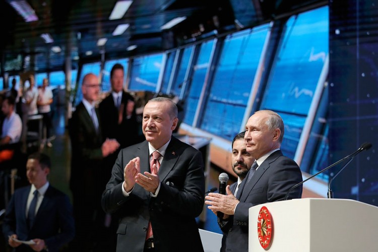 Erdoan: Naredne godine prva isporuka ruskog gasa