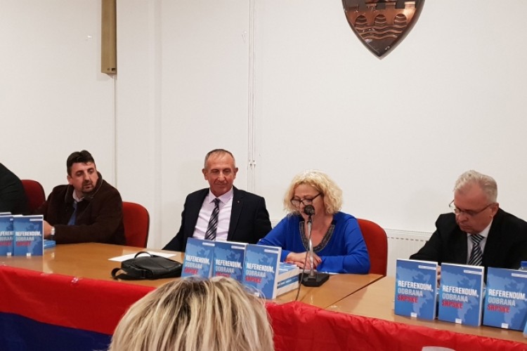 Promovisana knjiga Milana Ljepojevića "Referendum, odbrana Srpske"
