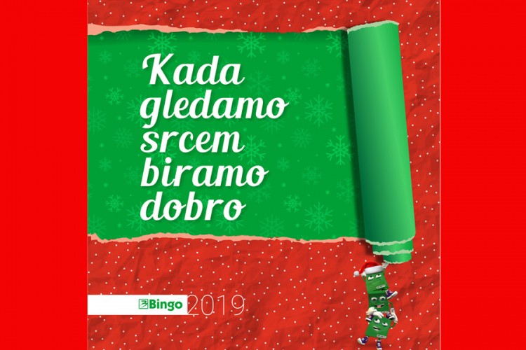 Počela je nova Bingova praznična kampanja "Kad gledamo srcem, biramo dobro"