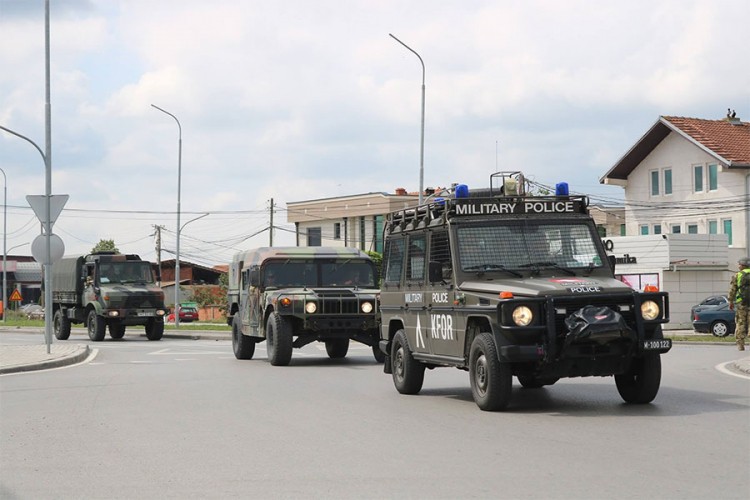 KFOR najavio raspoređivanje na putevima na sjeveru Kosova