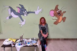 Akademska slikarka muralima uljepšala zidove Dječje klinike UKC-a ...