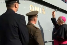 Pop blagoslovio novi hrvatski ratni brod