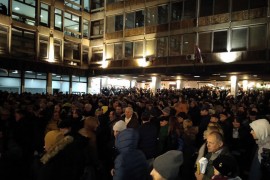 Protest u Beogradu, Ðilas i Stefanović na čelu