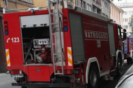 Požar u napuštenoj zgradi u Sarajevu