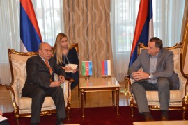 Dodik i Hasanov o unapređenju privredne saradnje