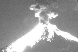 Eksplodirao vulkan Popokatepetl
