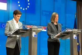 Mogerini i Brnabić: Priština da povuče dodatne takse na robu iz ...