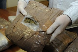 Dvojica Srba uhapšena na granici s više od 40 kg marihuane