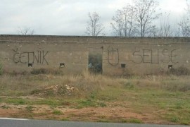 Grafiti mržnje prema Srbima povratnicima u Dalmaciji