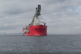 Stigao prvi kineski brod s opremom za gradnju Pelješkog mosta