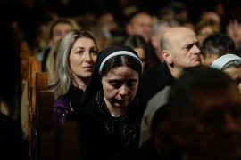 Katolički vjernici proslavljaju Božić