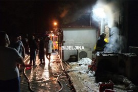 Ugašen požar u ugostiteljskom objektu u Bijeljini