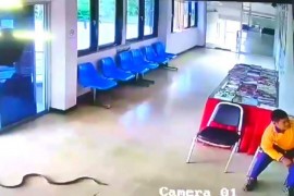 Zmija ušla u policijsku stanicu i napala čovjeka, njegova odbrana ...