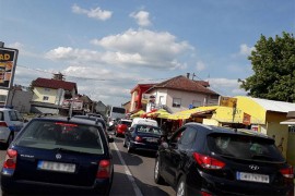 Pojačan saobraćaj na granici sa Hrvatskom
