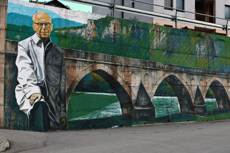 Završen mural Ive Andrića