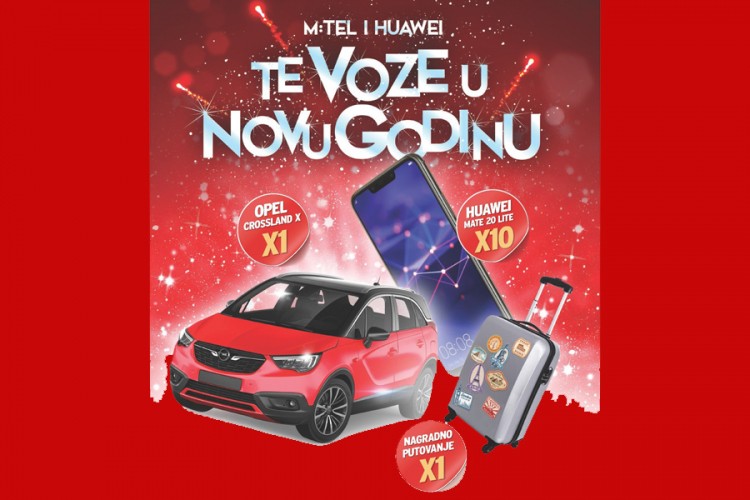 M:tel i Huawei te voze u novu godinu