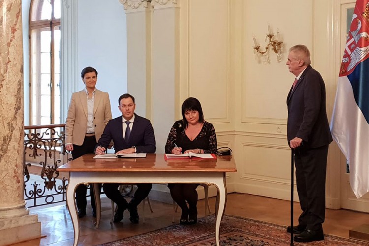 Srbiji otpisano 70 odsto klirinškog duga prema Češkoj