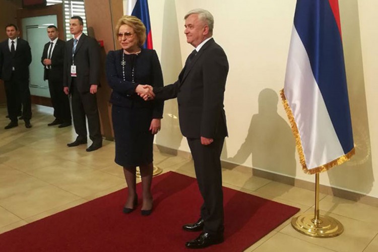 Matvijenko čestitala Čubriloviću i pozvala ga u Rusiju