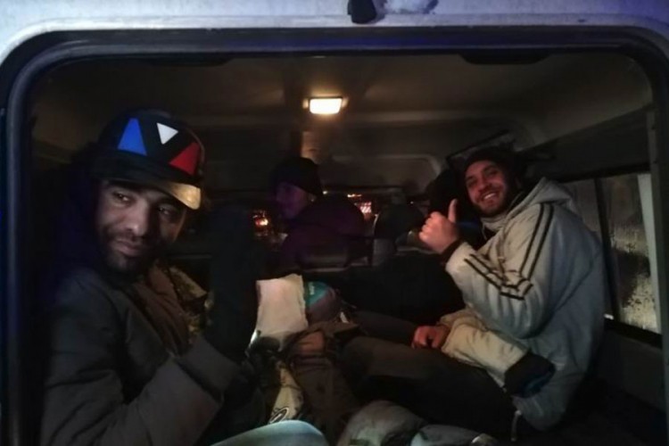 Migranti s promrzlinama zbrinuti u bolnici