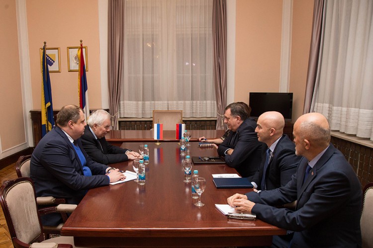 Dodik sa Ivancovim: Unaprijediti odnose BiH i Rusije