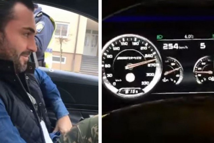 Sin bh. "kralja nafte" je mladić koji je vozio 245 km/h u Srbiji