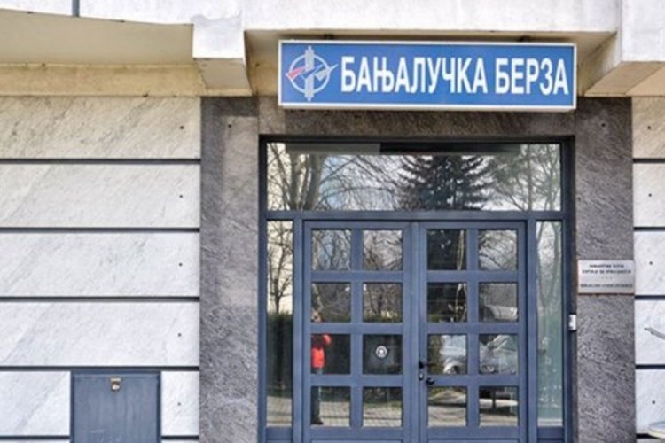 Današnji promet na Banjalučkoj berzi 7,69 miliona KM