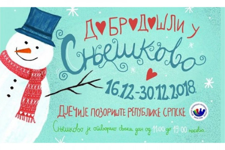 U "Snješkovu" danas slikanje, bajka, crtani film i slatkiš