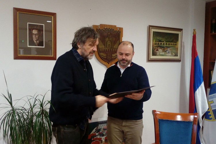 Kusturici uručena povelja opštine Višegrad