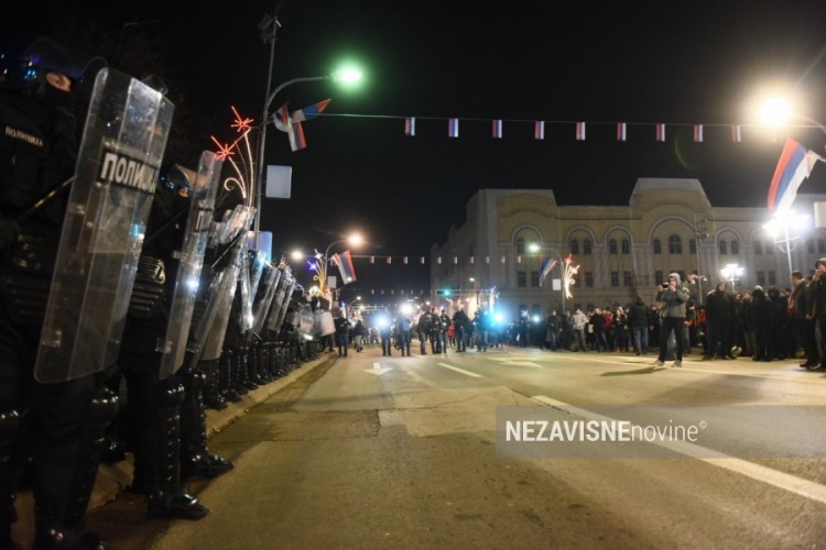 Ovako su izgledali protesti u Banjaluci