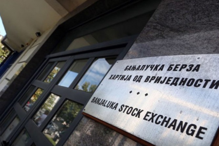 Promet na Banjalučkoj berzi 806 hiljada, na Srajevskoj 2,1 milion